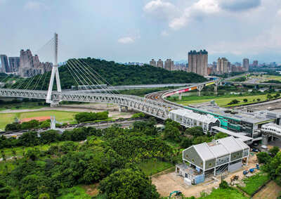 輕軌高架車站導入AI派梯