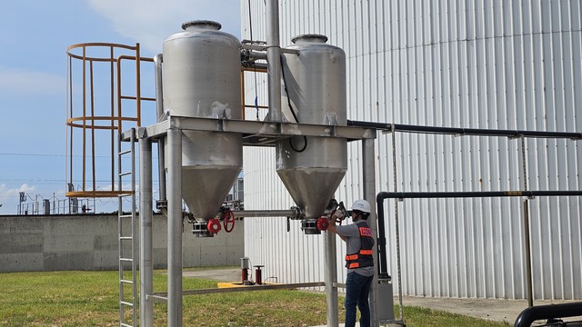 圖4：淡水水資源回收中心沼氣脫硫設備